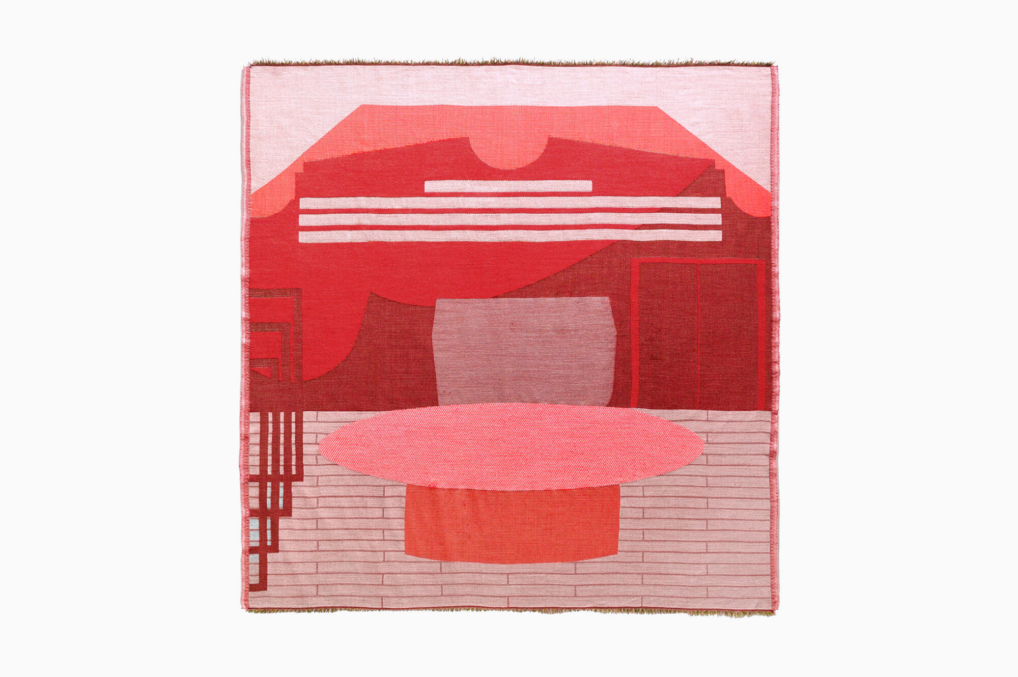 Collection alcôve, plaid, tissage jacquard, jarilux, étreinte, laine, design, dessin, graphisme, couleurs, maille, matière, tissage