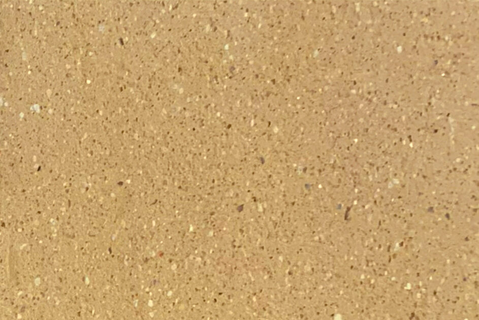 Image Finition terre crue cirée pour nos lampes de la Collection Aura.