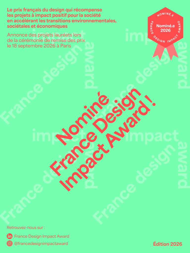 Le projet Lumia Terre Crue est nominé par la France Design Impact Award.