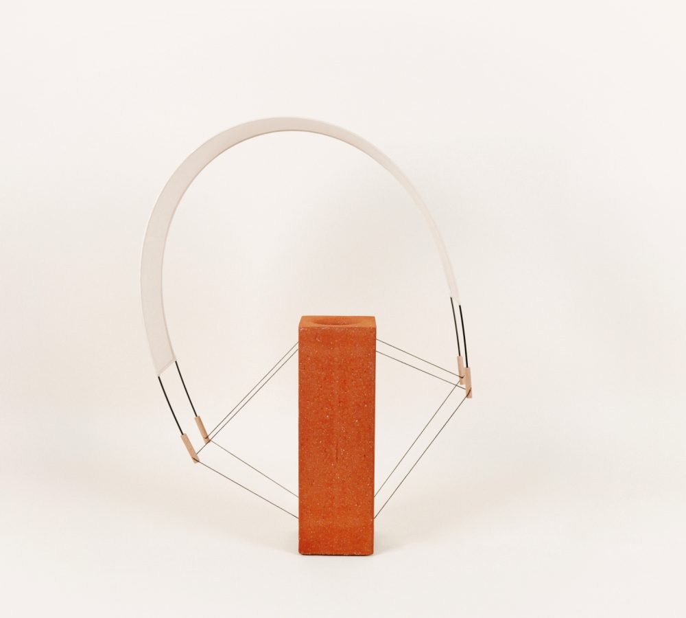 Détail du voile orientable en papier washi de Lumia Terracotta par Maison Cédrat